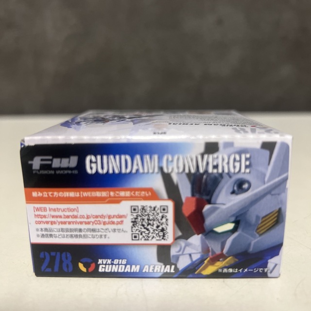 BANDAI(バンダイ)の新品未開封　ガンダムコンバージ　ガンダムエアリアル エンタメ/ホビーのおもちゃ/ぬいぐるみ(模型/プラモデル)の商品写真