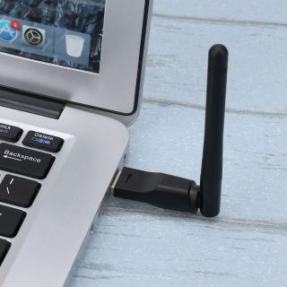 USB 無線WiFi 子機 受信機 無線 アダプター ドングル 150Mbps(PCパーツ)