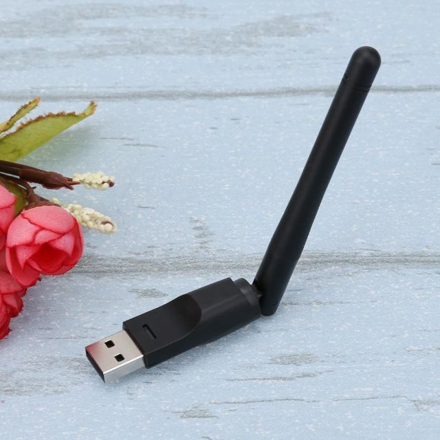【2個セット】USB無線LAN WiFi 子機 受信機 無線アダプター ドングル スマホ/家電/カメラのPC/タブレット(PC周辺機器)の商品写真