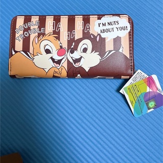 ディズニー(Disney)のチップとデールの長財布　　タグ付き(財布)