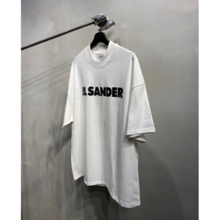 23SS【新品】JIL SANDER　ロゴ プリント コットン Tシャツ XS