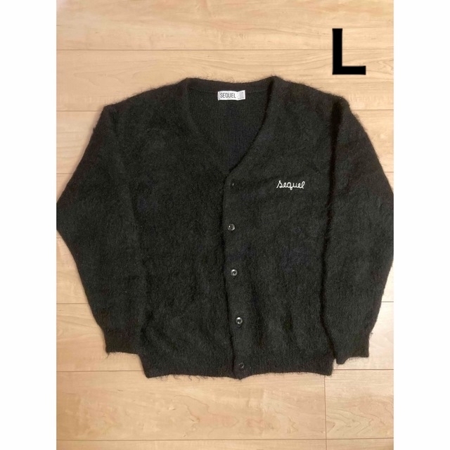 SEQUEL MOHAIR モヘア CARDIGAN カーディガン L