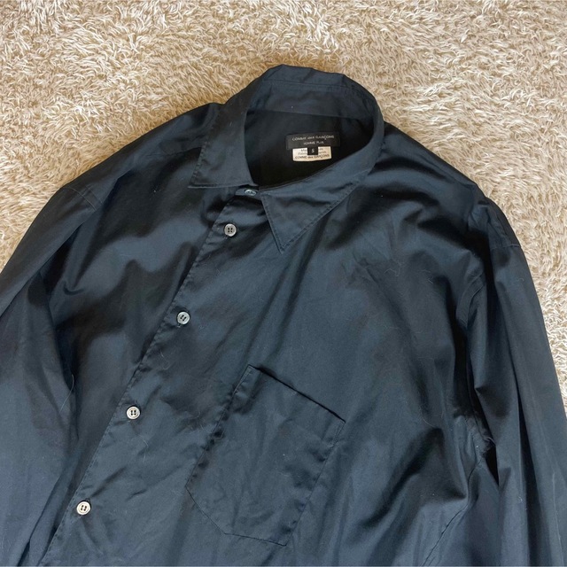 極美品】コムデギャルソンオムプリュス 18AW ベルテッド捻れシャツS