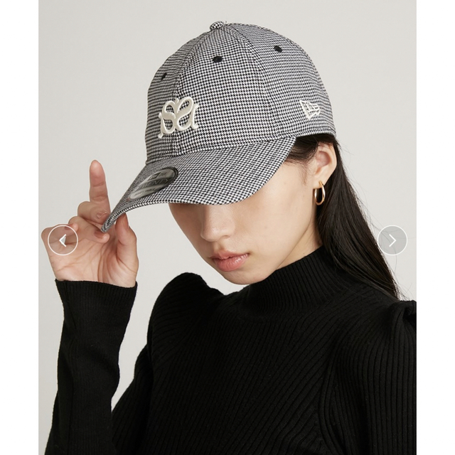 SNIDEL(スナイデル)のスナイデル❣️【SNIDEL|NEW ERA®】コラボキャップ レディースの帽子(キャップ)の商品写真