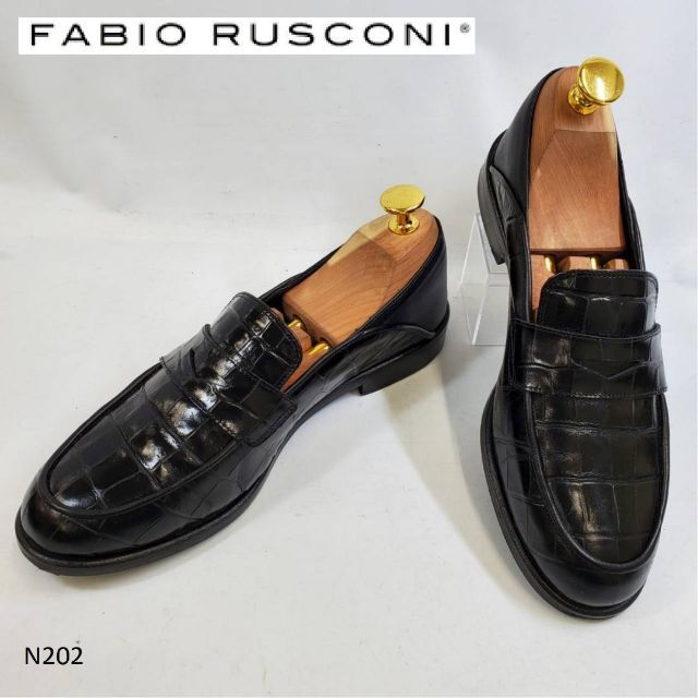 FABIO RUSCONI(ファビオルスコーニ)のN202    美品 FABIO RUSCONI ファビオ ローファー 37 レディースの靴/シューズ(ローファー/革靴)の商品写真