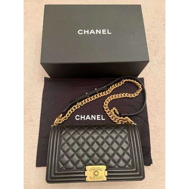 新品未使用 正規品】CHANEL ボーイシャネル チェーンバッグ 珍しい