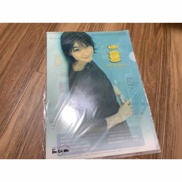 広末涼子　ドコモパンフレット　クリアファイル付き エンタメ/ホビーのタレントグッズ(女性タレント)の商品写真