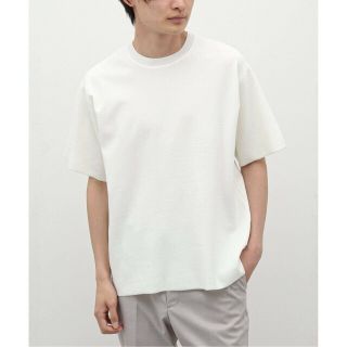 ベーセーストック(B.C STOCK)の【ホワイト】ミラノリブニットTシャツ(ニット/セーター)