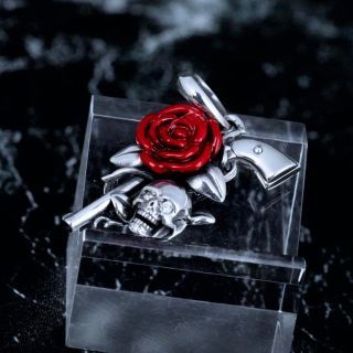 ジャスティンデイビス(Justin Davis)の美品!ジャスティンデイビス SPJ460A SACRED ROSE ペンダント(ネックレス)