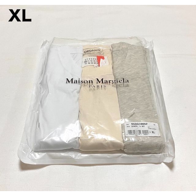 新品 6.0万円 22ss XL マルジェラ パックT Tシャツ 3058