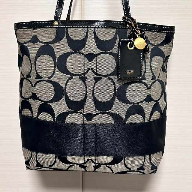COACH - コーチ シグネチャー トートバッグ ショルダーバッグの