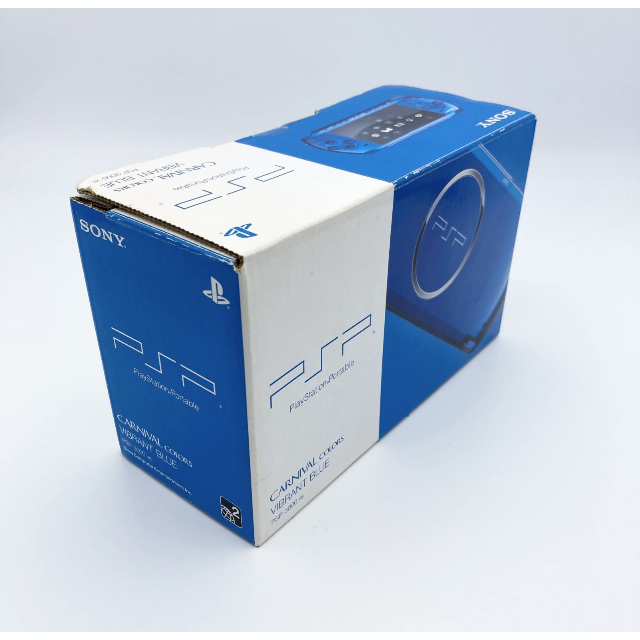 携帯用ゲーム機本体PSP プレイステーション・ポータブル  バイブラント・ブルー PSP-30