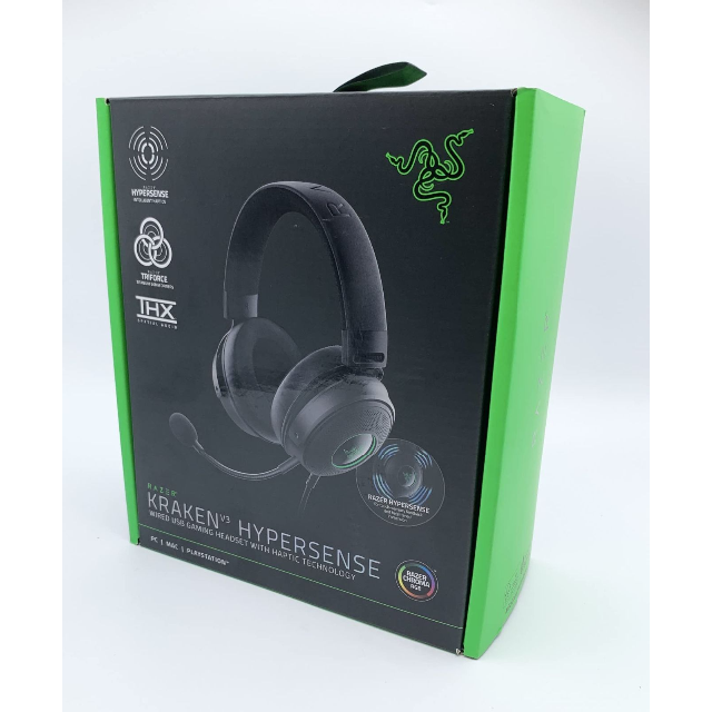 Razer Kraken V3 HyperSense ゲーミングヘッドセッ