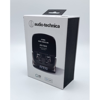 オーディオテクニカ(audio-technica)の中古 Audio Technica ノイズキャンセリング イヤホン 完全ワイヤレ(ヘッドフォン/イヤフォン)