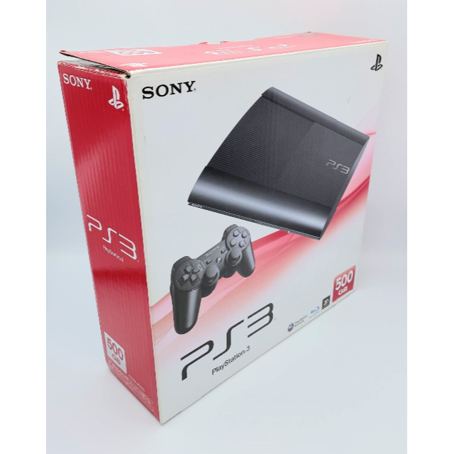 [本体][PS3]プレイステーション3 PlayStation3 チャコール・ブラック HDD500GB(CECH-4300C)(20140828)