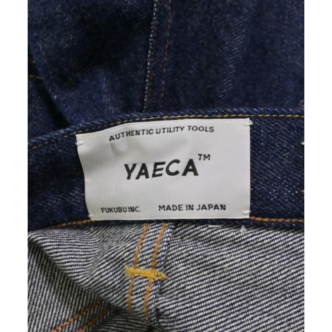 YAECA(ヤエカ)のYAECA ヤエカ デニムパンツ 30(M位) インディゴ(デニム) 【古着】【中古】 メンズのパンツ(デニム/ジーンズ)の商品写真