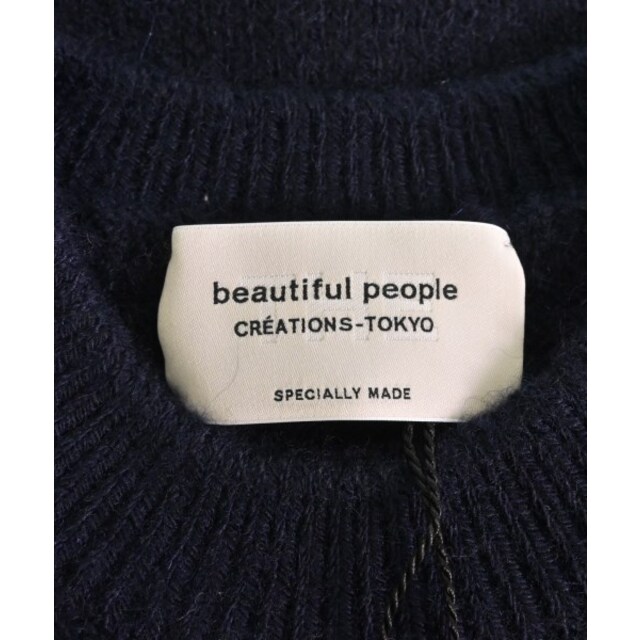 beautiful people ニット・セーター 140(S位) 紺 | www.feber.com