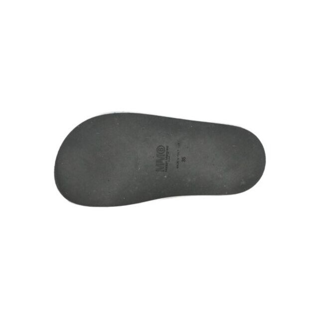 MM6(エムエムシックス)のMM6 エムエムシックス サンダル 35(21.5cm位) グレー系 【古着】【中古】 レディースの靴/シューズ(サンダル)の商品写真