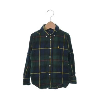 ラルフローレン(Ralph Lauren)のRalph Lauren ラルフローレン シャツ 4 緑x紺等(チェック) 【古着】【中古】(ブラウス)