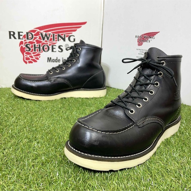 REDWING(レッドウィング)の【安心品質047】廃盤8130レッドウイングＲＥＤＷＩＮＧブーツUS9D メンズの靴/シューズ(ブーツ)の商品写真