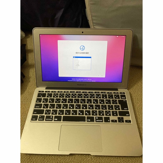 MacBook Air (Early 2015) A1465 SSD128GBのサムネイル