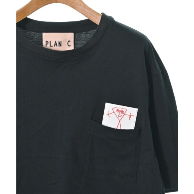 Plan C(プランシー)のPLAN C プランシー Tシャツ・カットソー L 黒 【古着】【中古】 レディースのトップス(カットソー(半袖/袖なし))の商品写真