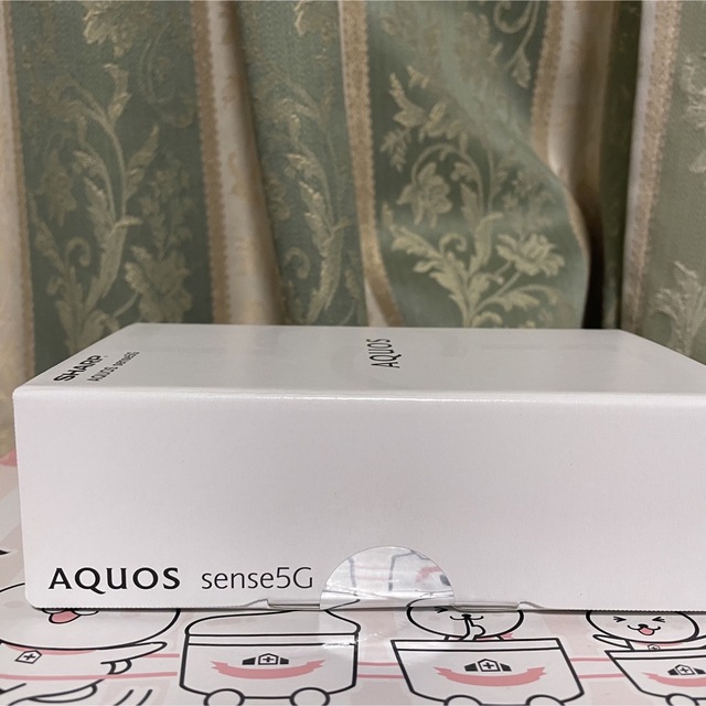 AQUOS sense 5Gブラック 4GB/64GB SH-M17 新品未開封