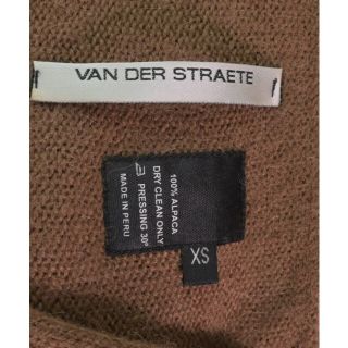 VAN DER STRAETE ヴァンデルストラー カーディガン XS 茶