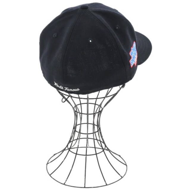Supreme シュプリーム キャップ 7 1/4(57.7cm) 紺xグレー 【古着 Supreme シュプリーム キャップ 7 1/4(57.7cm) 紺xグレー 【古着