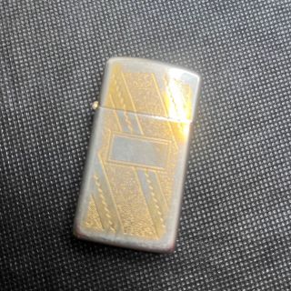 ジッポー(ZIPPO)のゴールドスリムzippo(タバコグッズ)