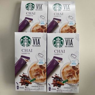 スターバックス(Starbucks)のスターバックスヴィア　チャイ4箱(コーヒー)