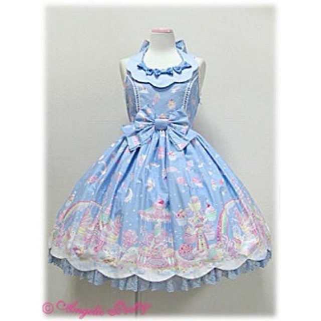 Angelic Pretty(アンジェリックプリティー)のMilky★Planet JSKカチュ レディースのレディース その他(セット/コーデ)の商品写真