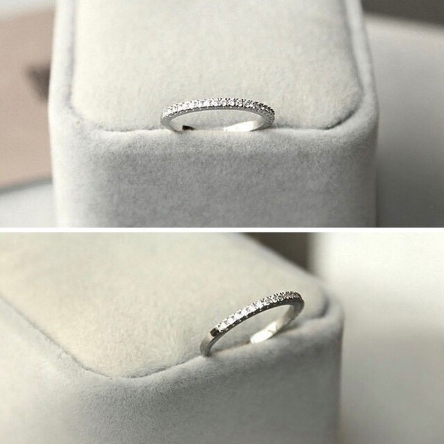 最高品質　SONA ダイヤモンドリング　シルバー925 レディースのアクセサリー(リング(指輪))の商品写真