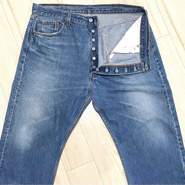 【used】LEVI'Sリーバイス 501 デニムパンツ W40 希少サイズ39sのLEVI