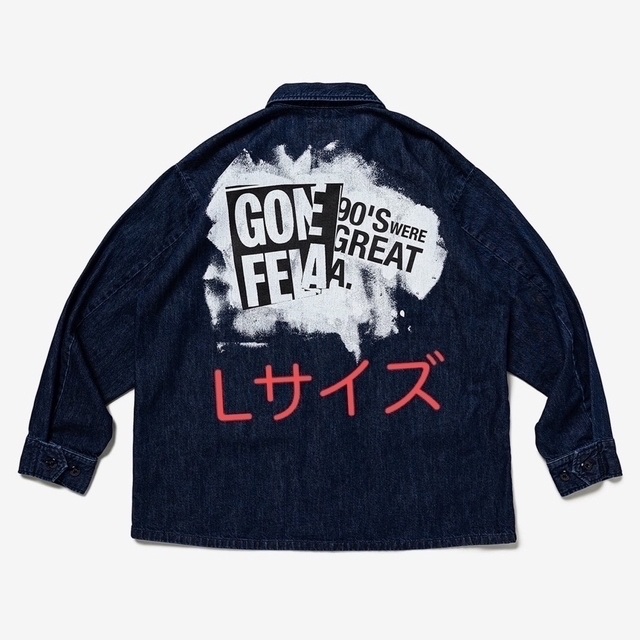 30%OFF】 23ss wtaps JMOD LS COTTON. DENIM. 黒 aob.adv.br