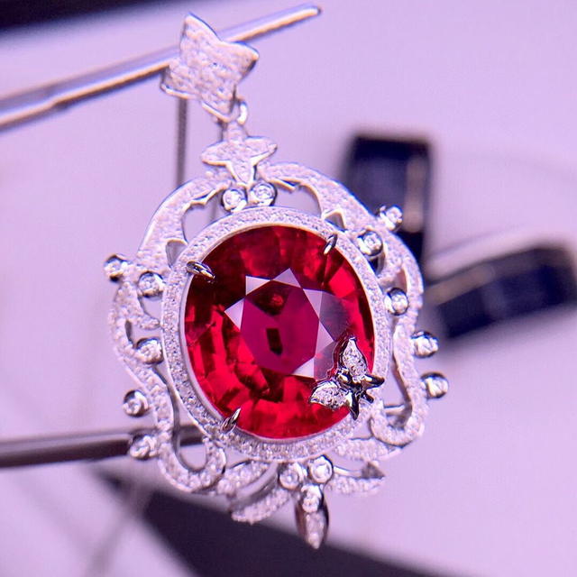 人気アイテム」 天然トルマリン ダイヤ ペンダントトップ11.2ct k18