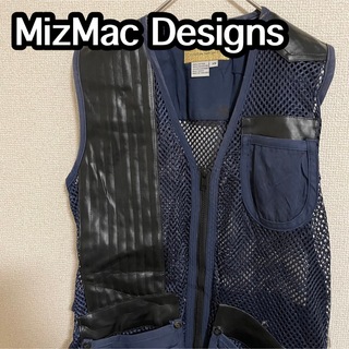 ●709 【美品】US 古着 MisMac Designs ベスト 合皮 (ベスト)