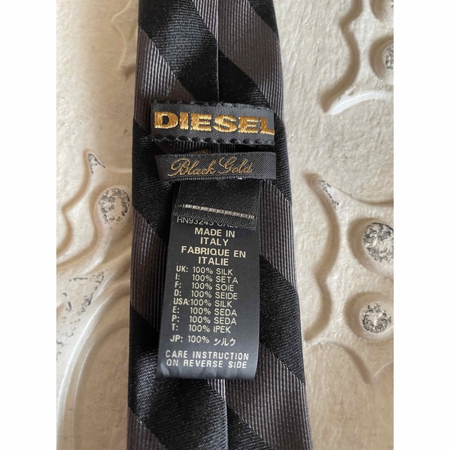 DIESEL BLACK GOLD(ディーゼルブラックゴールド)のDIESEL BLACK GOLD ネクタイ メンズのファッション小物(ネクタイ)の商品写真