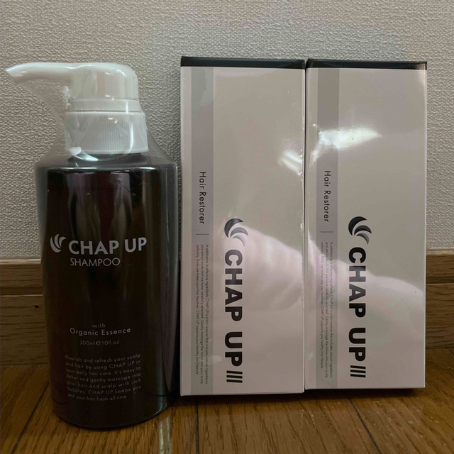 CHAPUP チャップアップ 薬用育毛剤 育毛ローション2個 シャンプー１個