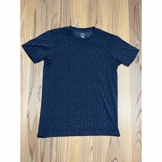 ユニクロ(UNIQLO)のUNIQLO メッシュTシャツ黒　Sサイズ(Tシャツ/カットソー(半袖/袖なし))
