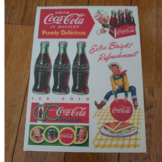 コカコーラ(コカ・コーラ)のコカコーラ　ダイソーDAISO商品　本モチーフのインテリア雑貨(小物入れ)
