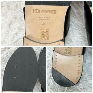 極美品 HED MAYNER 21AW MONK SHOE ブラック レザーの通販 by ヤス's