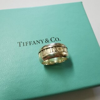ティファニー(Tiffany & Co.)のティファニー　アトラス　指輪　リング　シルバー　9号　9.5号 10号　中古(リング(指輪))
