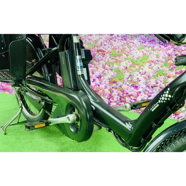 ☆5126子供乗せ電動アシスト自転車ブリヂストン3人乗り対応20インチ
