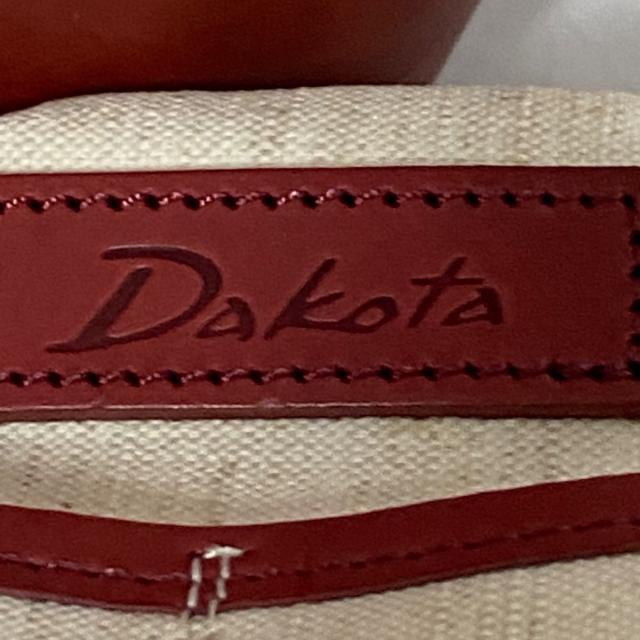 Dakota(ダコタ)のダコタ トートバッグ美品  レッド レザー レディースのバッグ(トートバッグ)の商品写真