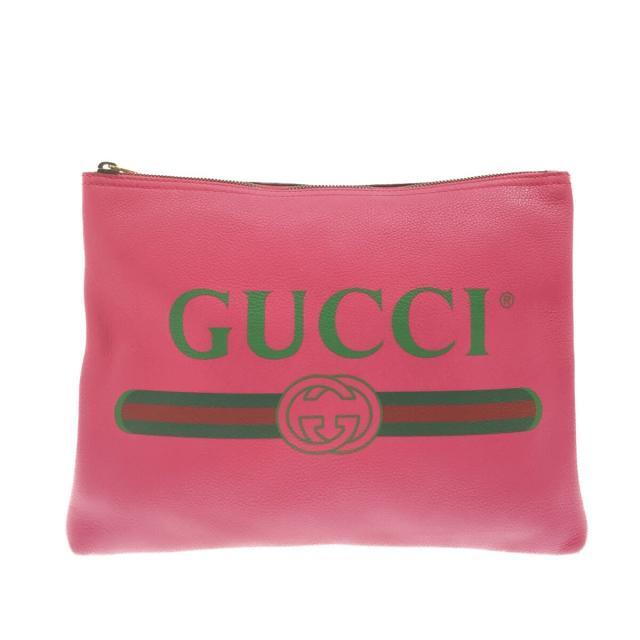 最安値挑戦!】 Gucci レザー 500981 クラッチバッグ美品 グッチ