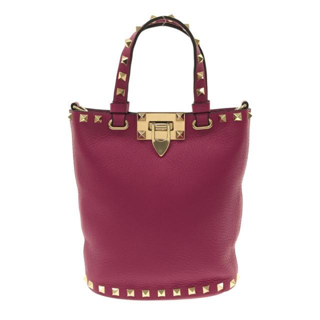 数々の賞を受賞 valentino ピンク ハンドバッグ バレンチノガラバーニ