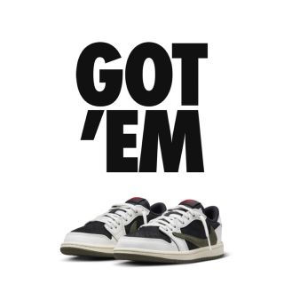 ジョーダン(Jordan Brand（NIKE）)のTravis Scott PS Air Jordan 1 Low OG 19cm(スニーカー)