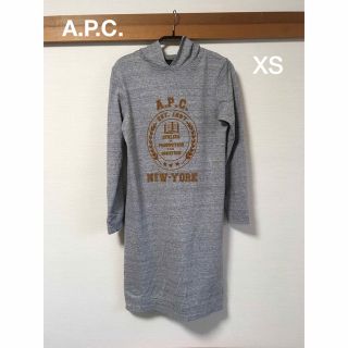 アーペーセー(A.P.C)のA.P.S  ワンピース　XS(ひざ丈ワンピース)