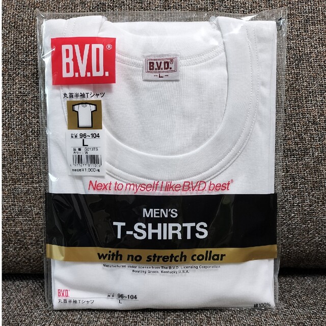 BVD(ビーブイディー)のメンズ丸首Ｔシャツ メンズのトップス(Tシャツ/カットソー(半袖/袖なし))の商品写真